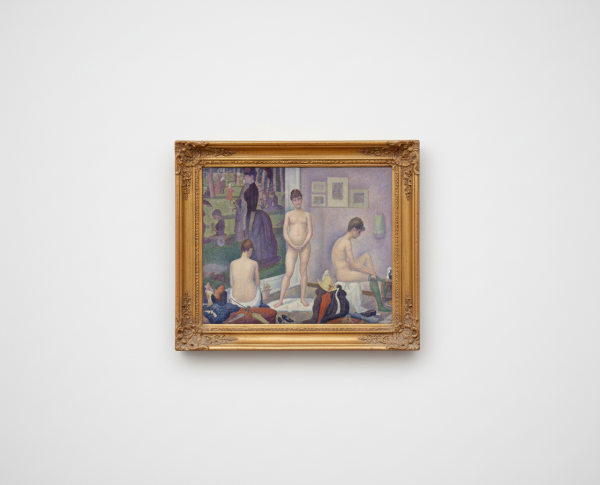 The Models by Georges Seurat Original Oil Painting Reproduction - GFM Painting