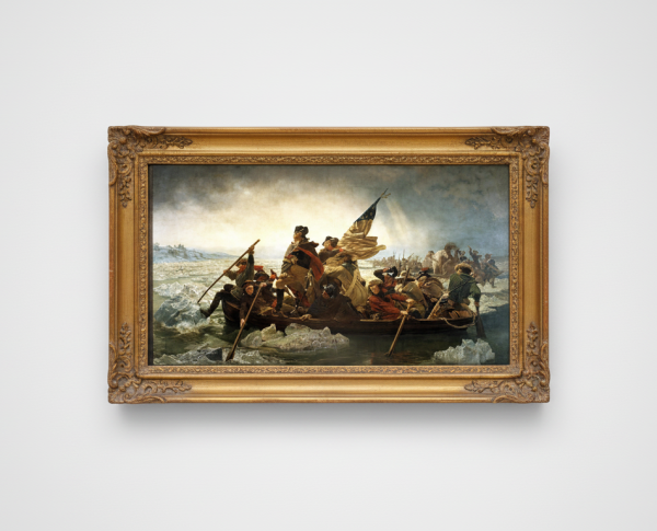 Washington Crossing the Delaware by Emanuel Gottlieb Leutze Original Oil Painting Reproduction - GFM Painting