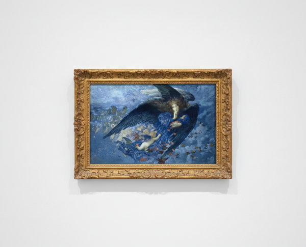 Night with her Train of Stars by Edward Robert Hughes R.W.S. Original Oil Painting Reproduction - GFM Painting