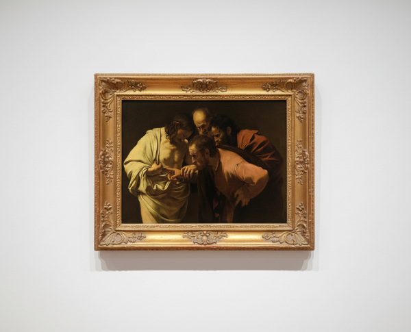 Doubting Thomas by Caravaggio  Original Oil Painting Reproduction - GFM Painting