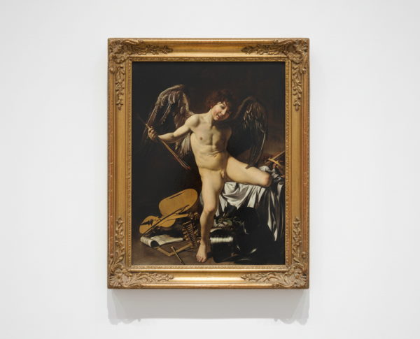 Amor Vincit Omnia by Caravaggio  Original Oil Painting Reproduction - GFM Painting