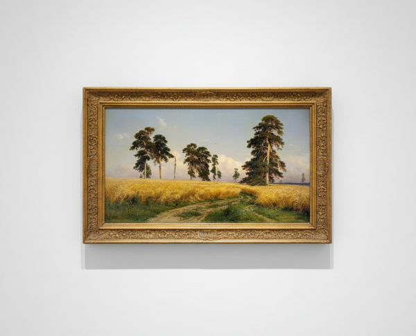 Rye Fields by Ivan Shishkin Original Oil Painting Reproduction - GFM Painting