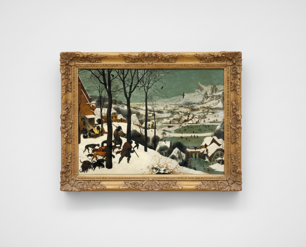 The Hunters in the Snow (Winter) 1565 by Pieter the Elder Bruegel Original Oil Painting Reproduction - GFM Painting