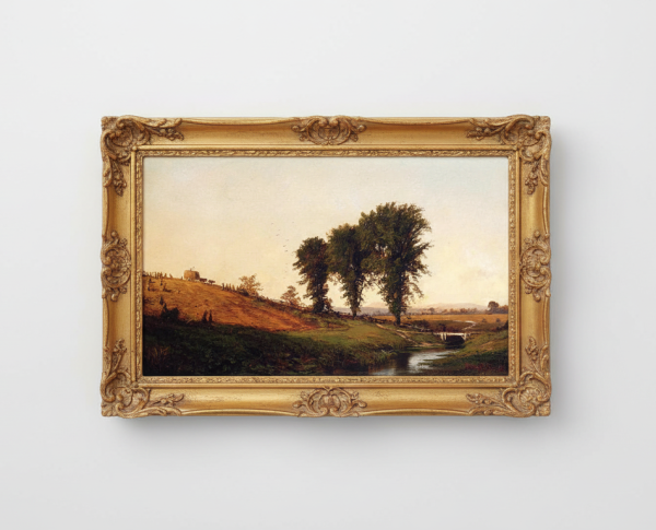 Haying by Grant Wood Original Oil Painting Reproduction - GFM Painting