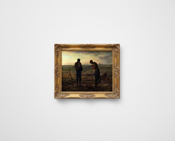 The Angelus, 1857-59 by Jean-Francois Millet Original Oil Painting Reproduction - GFM Painting