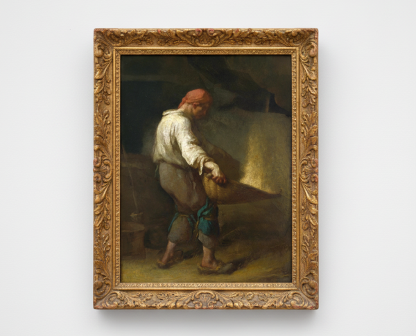 The Winnower by Jean-Francois Millet Original Oil Painting Reproduction - GFM Painting