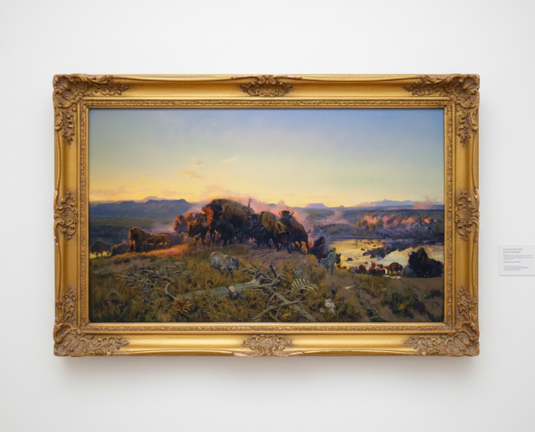 When the Land Belonged to God by Charles Marion Russell Original Oil Painting Reproduction - GFM Painting