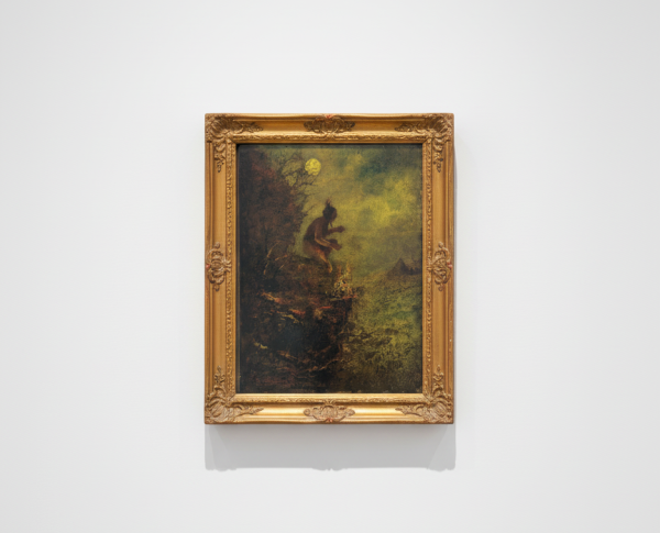 The Signal Fire by Charles Marion Russell Original Oil Painting Reproduction - GFM Painting