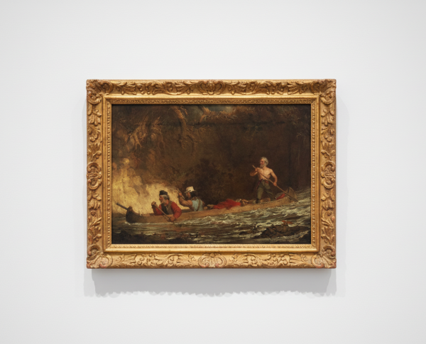 Voyageurs by Charles Marion Russell Original Oil Painting Reproduction - GFM Painting