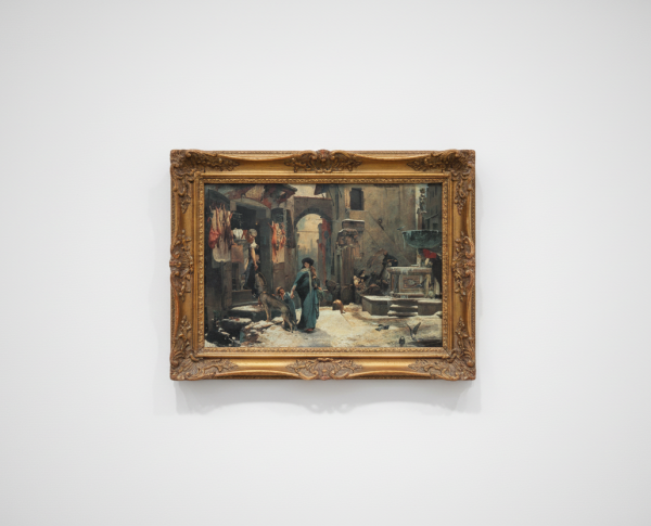 The Wolf of Agubbio by Luc-Olivier Merson Original Oil Painting Reproduction - GFM Painting