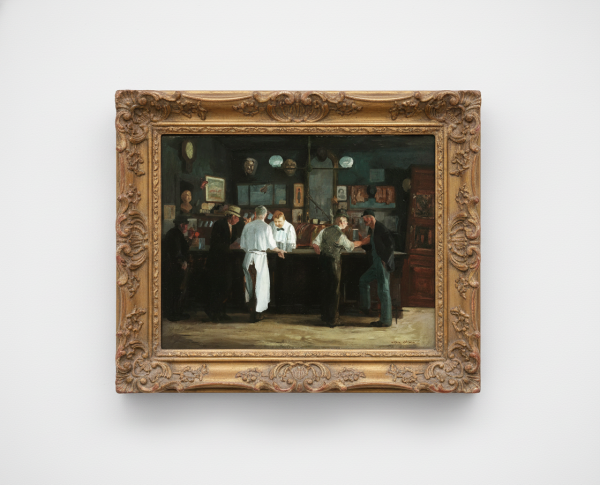 McSorley\'s Bar by John Sloan Original Oil Painting Reproduction - GFM Painting