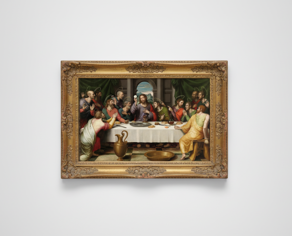 The Last Supper (2) 1560s by Vicente Juan Juan de Juanes / Masip (Macip) Original Oil Painting Reproduction - GFM Painting