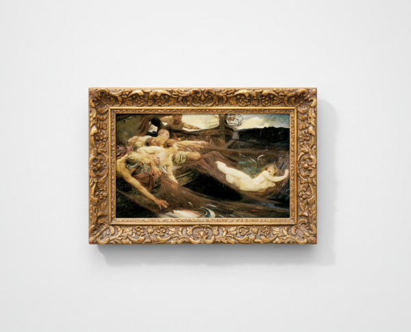 The Sea Maiden by Herbert James Draper Original Oil Painting Reproduction - GFM Painting