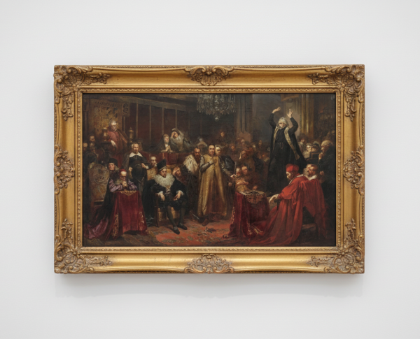 Skarga's Sermon by Jan Matejko Original Oil Painting Reproduction - GFM Painting