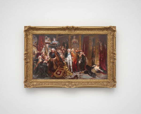 Rejtan by Jan Matejko Original Oil Painting Reproduction - GFM Painting