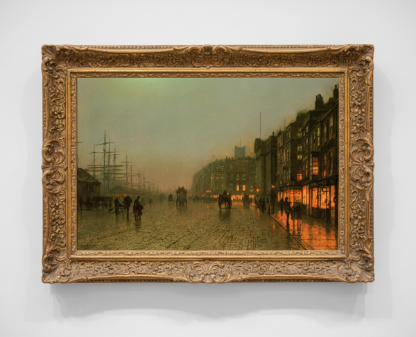 Liverpool from Wapping by John Atkinson Grimshaw Original Oil Painting Reproduction - GFM Painting