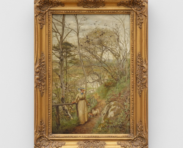 On Deeside by Frederick George Cotman Original Oil Painting Reproduction - GFM Painting