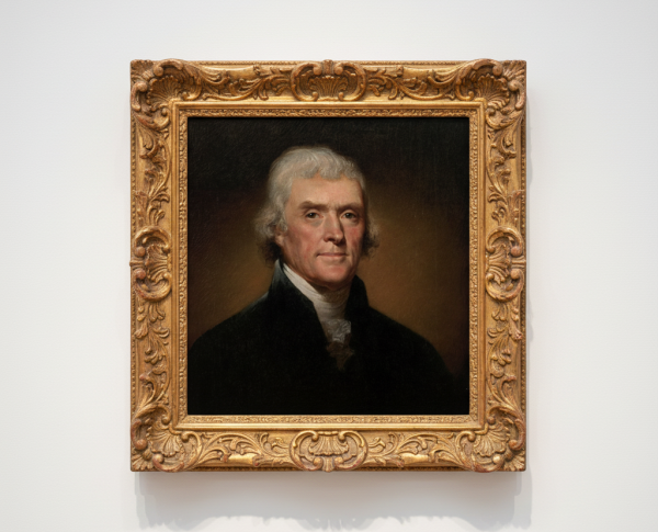 Portrait of Thomas Jefferson by Rembrandt Peale Original Oil Painting Reproduction - GFM Painting