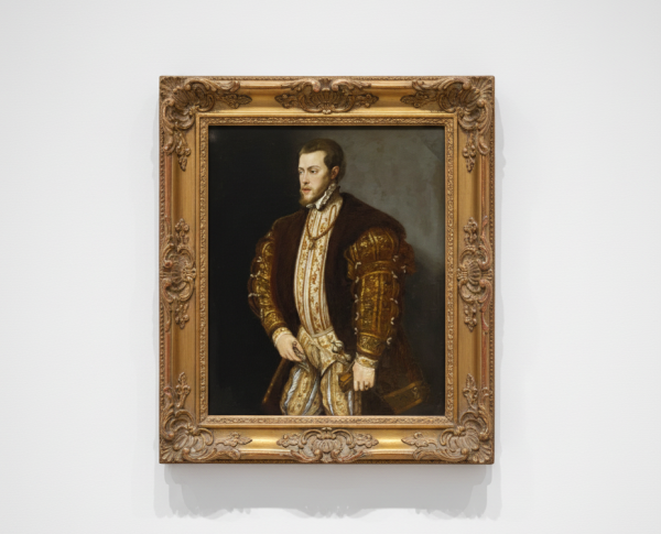 Philip II of Spain by Tiziano Vecelli Original Oil Painting Reproduction - GFM Painting