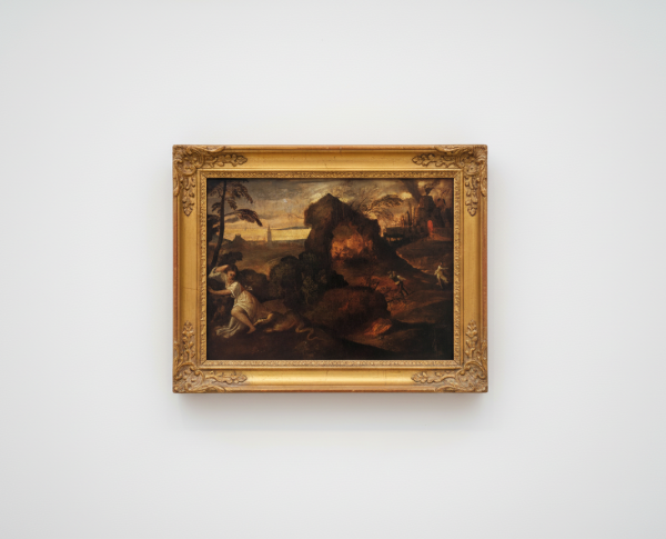 Orpheus and Eurydice by Tiziano Vecelli Original Oil Painting Reproduction - GFM Painting