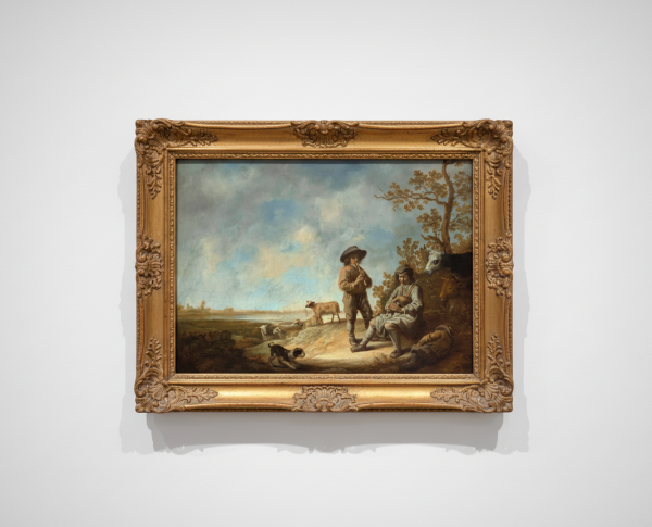 Piping Shepherd by Anna Lea Merritt Original Oil Painting Reproduction - GFM Painting