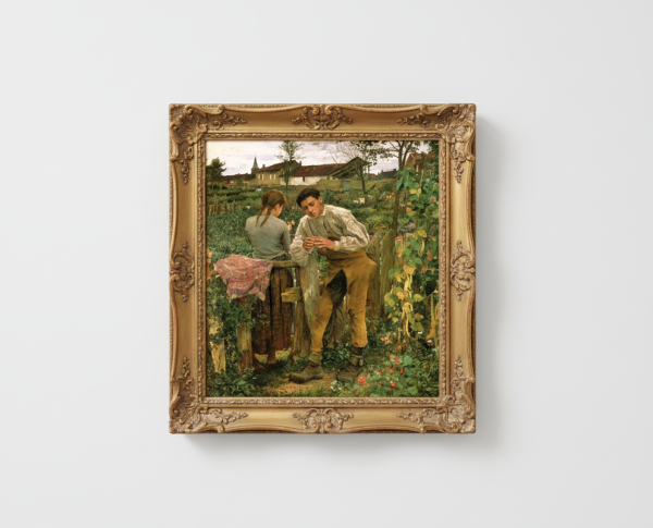 Village Love by Bastien lepage Original Oil Painting Reproduction - GFM Painting