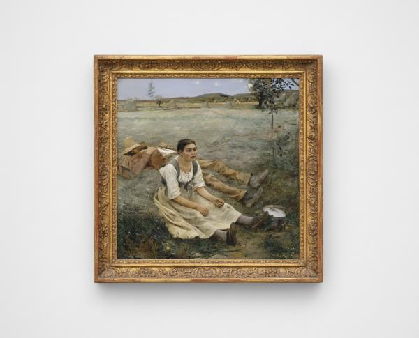 Hay Making by Bastien lepage Original Oil Painting Reproduction - GFM Painting