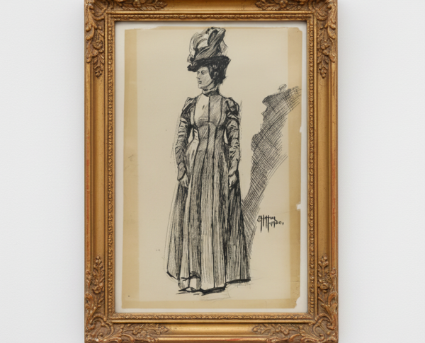 Standing Female Figure by Edward Hopper Original Oil Painting Reproduction - GFM Painting