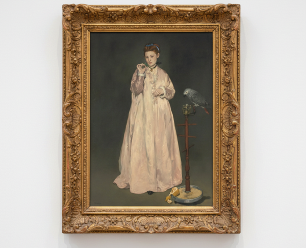 A Young Lady in 1866 by Edouard Manet Original Oil Painting Reproduction - GFM Painting