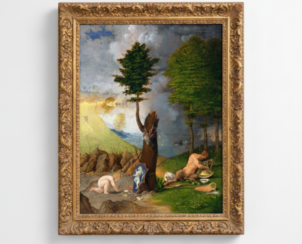 Allegory of Virtue and Vice by Renaissance Original Oil Painting Reproduction - GFM Painting