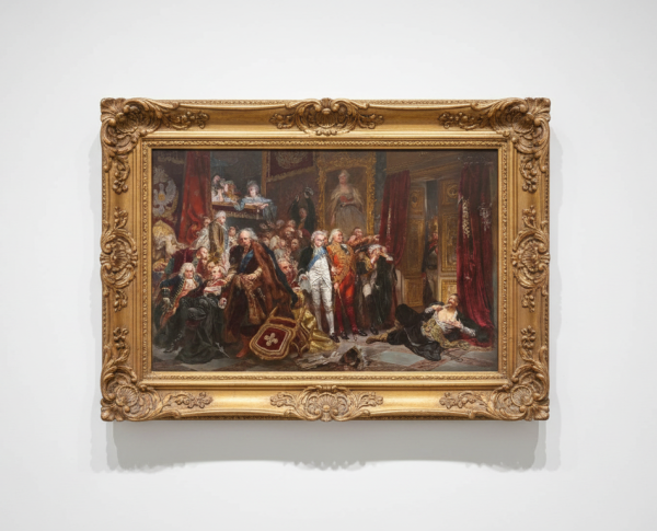 Rejtan by Historicism Original Oil Painting Reproduction - GFM Painting