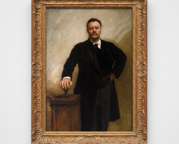 President Theodore Roosevelt by American Impressionism Original Oil Painting Reproduction - GFM Painting