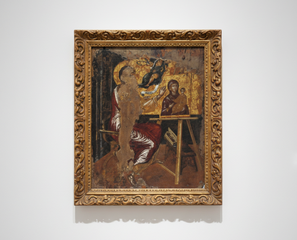 St. Luke painting the Virgin by Mannerism Original Oil Painting Reproduction - GFM Painting