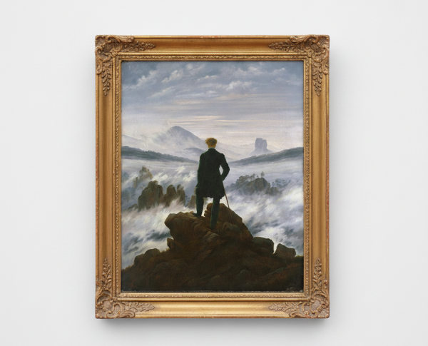The Wanderer above the Mists 1817-18 by Romanticism Original Oil Painting Reproduction - GFM Painting