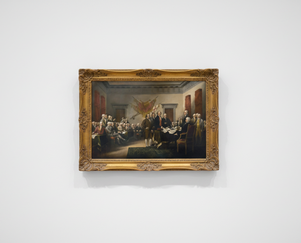 The Declaration of Independence by Neo-Classical Original Oil Painting Reproduction - GFM Painting