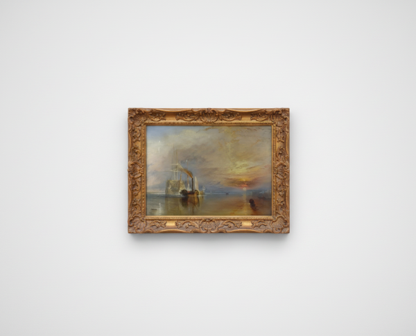 The Fighting \'Téméraire\' tugged to her last Berth to be broken up by Romanticism Original Oil Painting Reproduction - GFM Painting