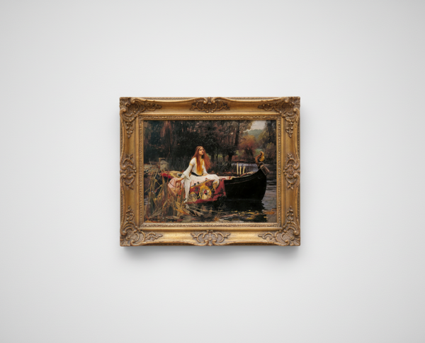 The Lady of Shalott 1888 by Pre-Raphaelites Original Oil Painting Reproduction - GFM Painting