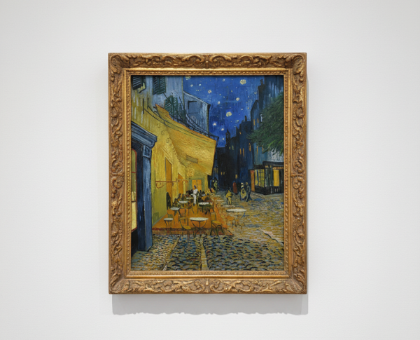 Cafe Terrace on the Place du Forum by Post-Impressionism Original Oil Painting Reproduction - GFM Painting