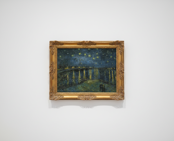 Starry Night Over The Rhone by Post-Impressionism Original Oil Painting Reproduction - GFM Painting