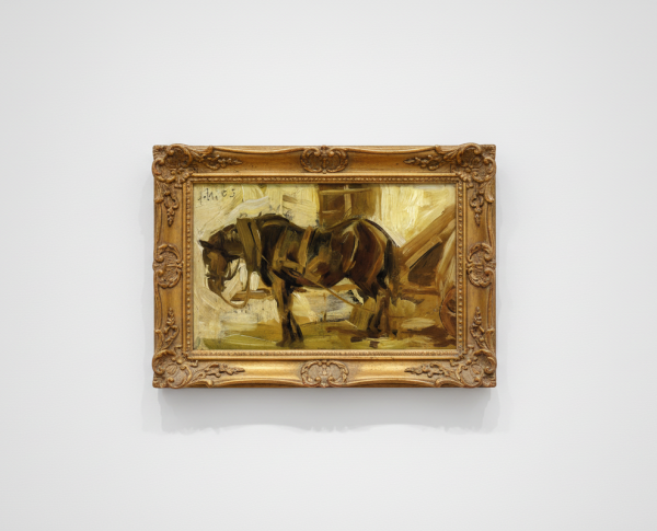 Small Horse Study by Franz Marc Original Oil Painting Reproduction - GFM Painting