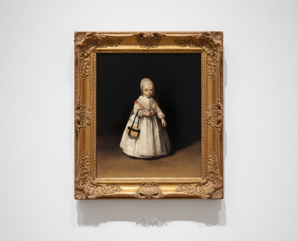 Helena van der Schalcke as a Child by Gerard Terborch Original Oil Painting Reproduction - GFM Painting