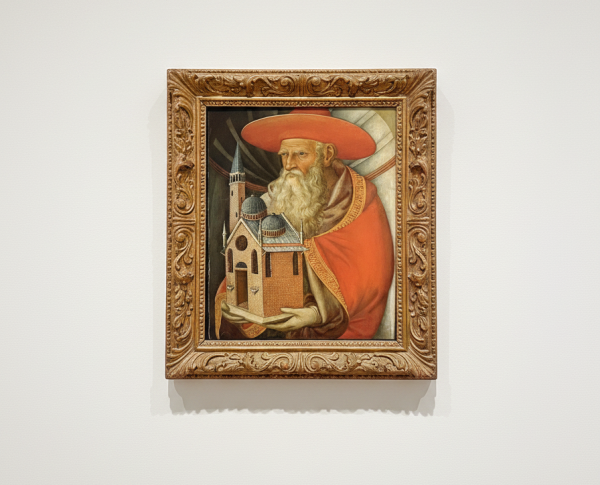 Saint Jerome by Jacopo Bellini Original Oil Painting Reproduction - GFM Painting