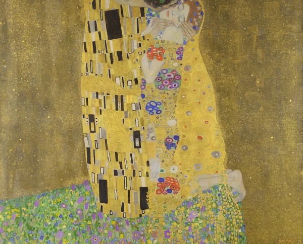 The Kiss by Gustav Klimt Original Oil Painting - GFM Painting
