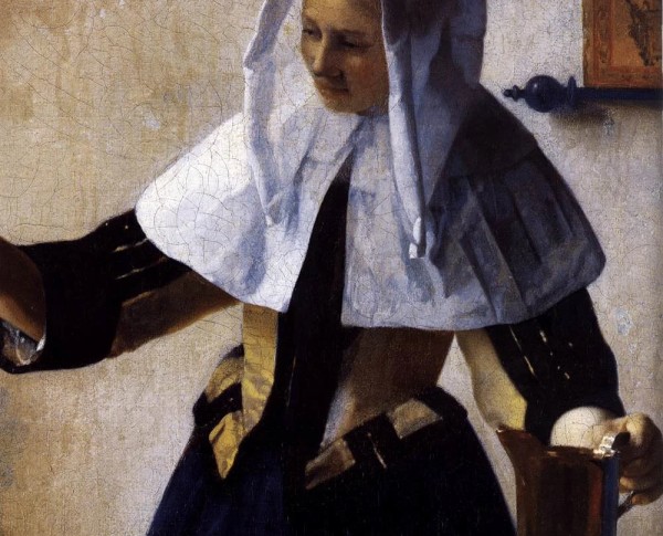 Woman with a Water Jug by Jan Vermeer Van Delft Original Oil Painting - GFM Painting