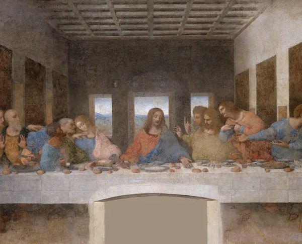 The Last Supper 1498 by Leonardo Da Vinci Original Oil Painting - GFM Painting