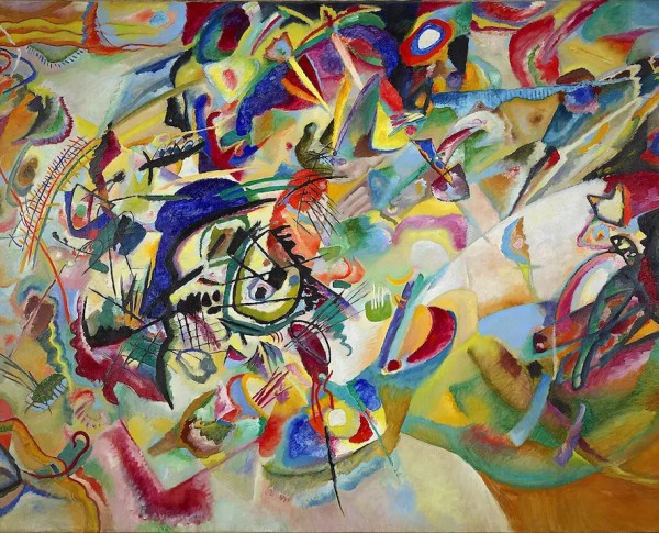 Composition VII by Wassily Kandinsky Original Oil Painting - GFM Painting