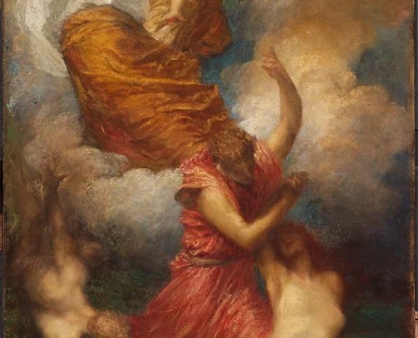 The Creation of Eve by Michelangelo Buonarroti Original Oil Painting - GFM Painting