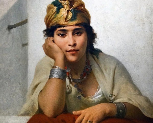 Reverie by John William Godward Original Oil Painting - GFM Painting