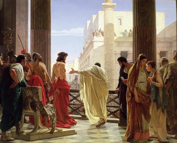 Ecce Homo by Antonio Ciseri Original Oil Painting - GFM Painting