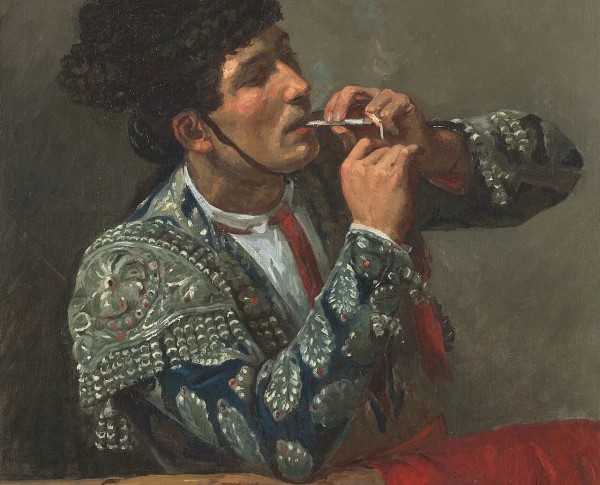 The Bullfight by Fernando Botero Original Oil Painting - GFM Painting